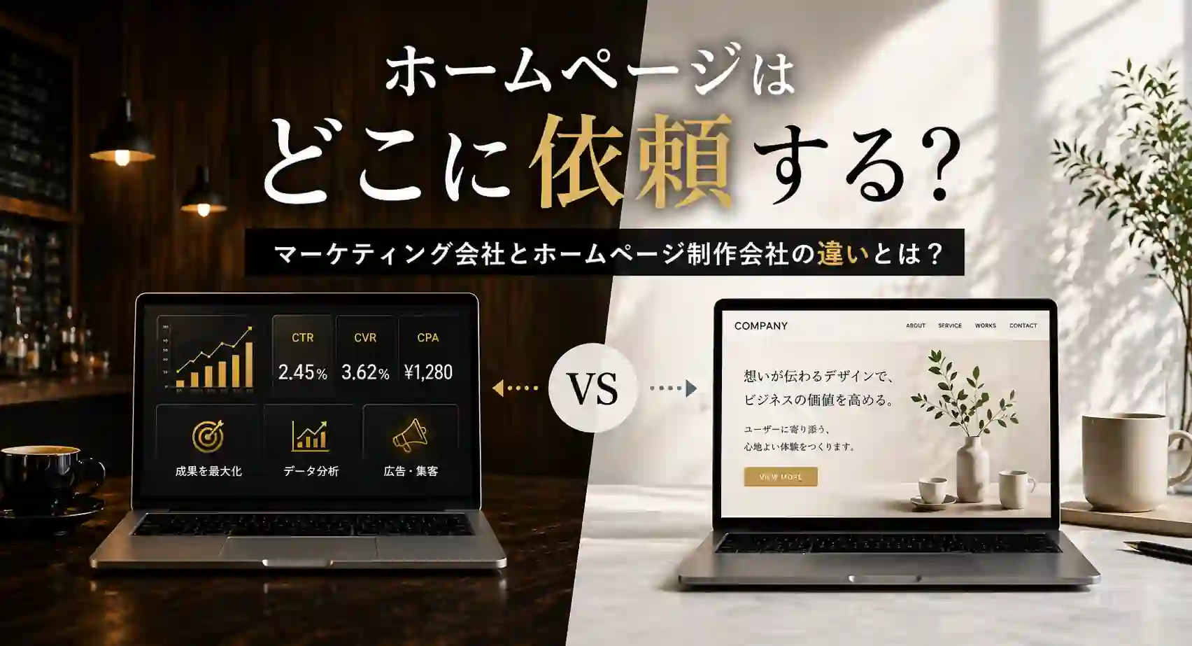 ホームページはどこに依頼する？
